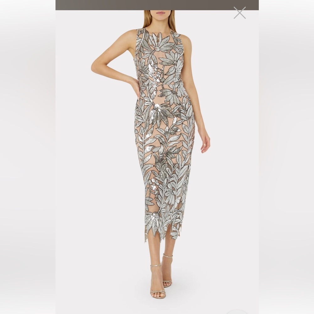 Milly Kinsley Sequin Lace Dress